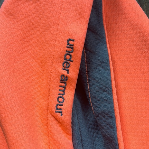 Under armour hoodie (neon peach color) - Picture 3 of 4